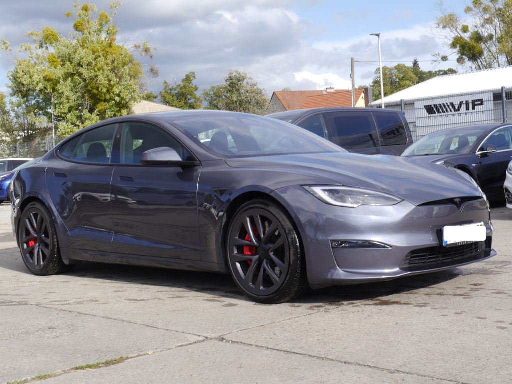 Tesla Model S Plaid Track-Pack Carbon Vmax 322 km/h