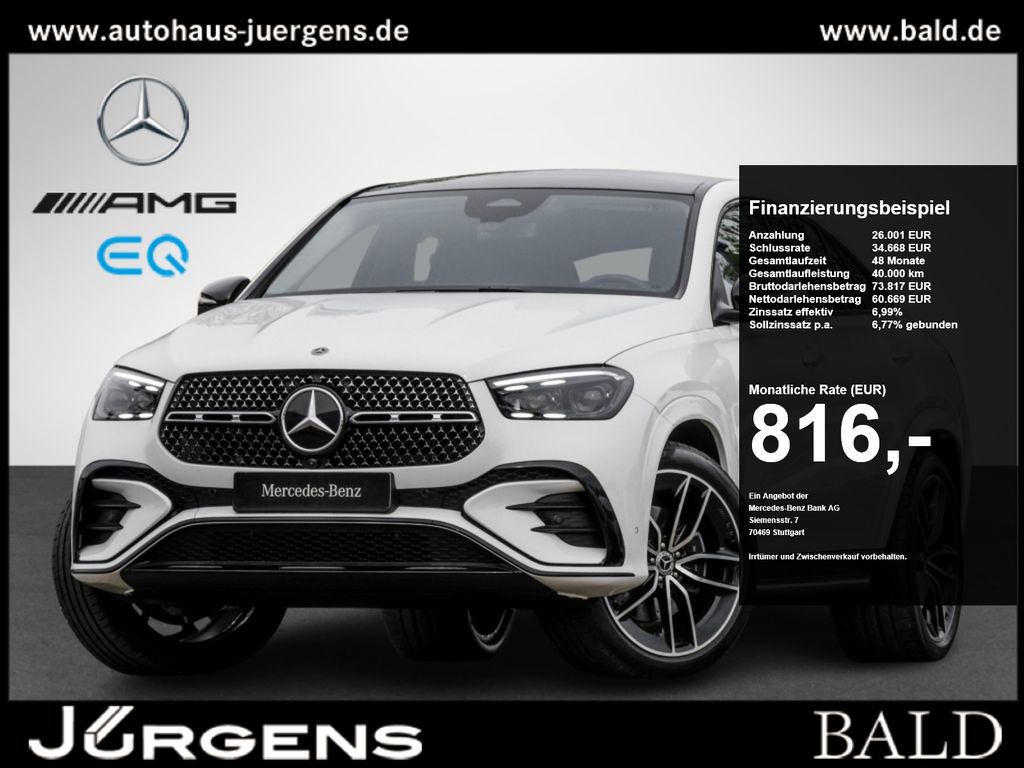 Bild des Angebotes Mercedes-Benz GLE 300 d 4M Cp AMG-Sport/Pano/Burm/MLB/Sitzklim