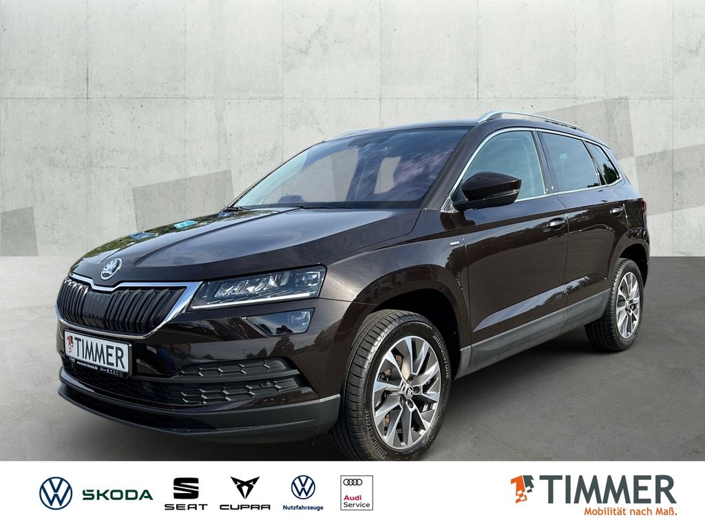 Bild des Angebotes Skoda Karoq 1.5 TSI DSG CLEVER +AHK +LED +RKAM +CARPLA