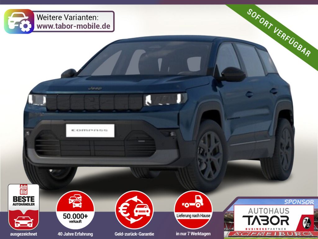 Bild des Angebotes Jeep Compass Hybrid Nav eHK 360Kam SHZ KeyL PrivG 18Z