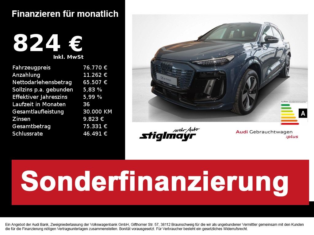 Bild des Angebotes Audi Q6 SUV e-tron performance MATRIX-LED+KAMERA+20´