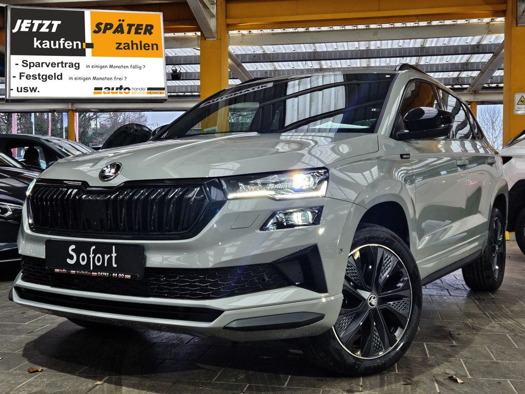 Bild des Angebotes Skoda Karoq Sportline mit el.AHK + Soundsys + Navi +++