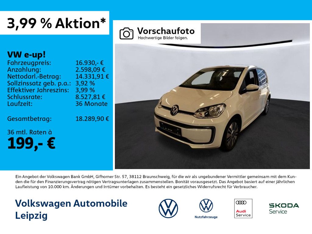 Bild des Angebotes Volkswagen e-up! Style Plus *Maps + More* RFK*SHZ*PDC*Klima