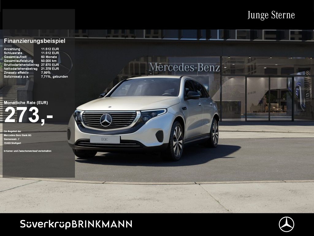 Bild des Angebotes Mercedes-Benz EQC 400 4M MULTI KAMERA SPUR STANDH SHZ