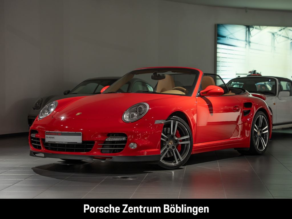 Bild des Angebotes Porsche 997 911 Turbo Cabriolet Indischrot nur 42.000km