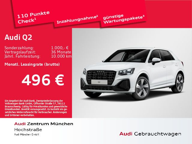 Bild des Angebotes Audi Q2 35 TFSI S tronic S line AHK/Virtual/LED
