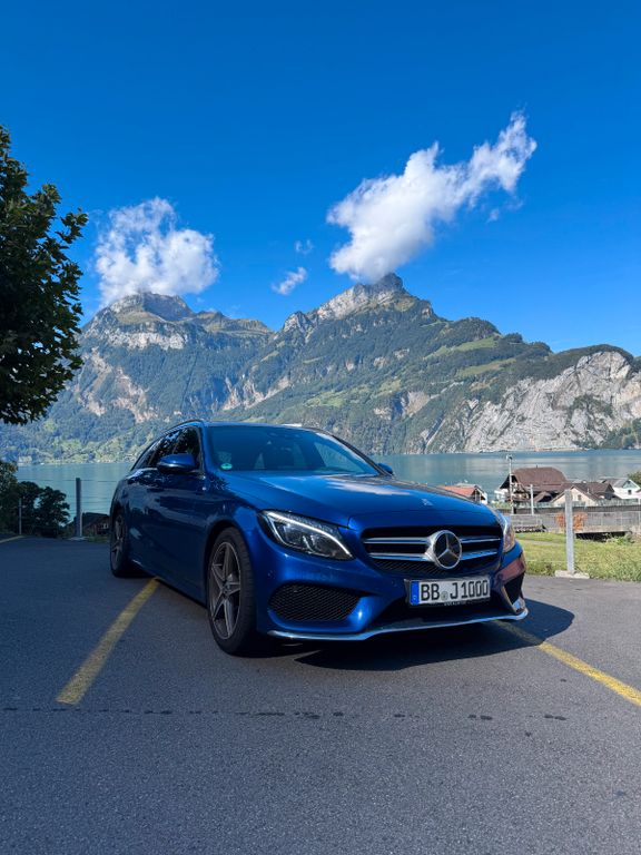 Bild des Angebotes Mercedes-Benz c300 h T AMG | Panorama | Burmester | Scheckheft