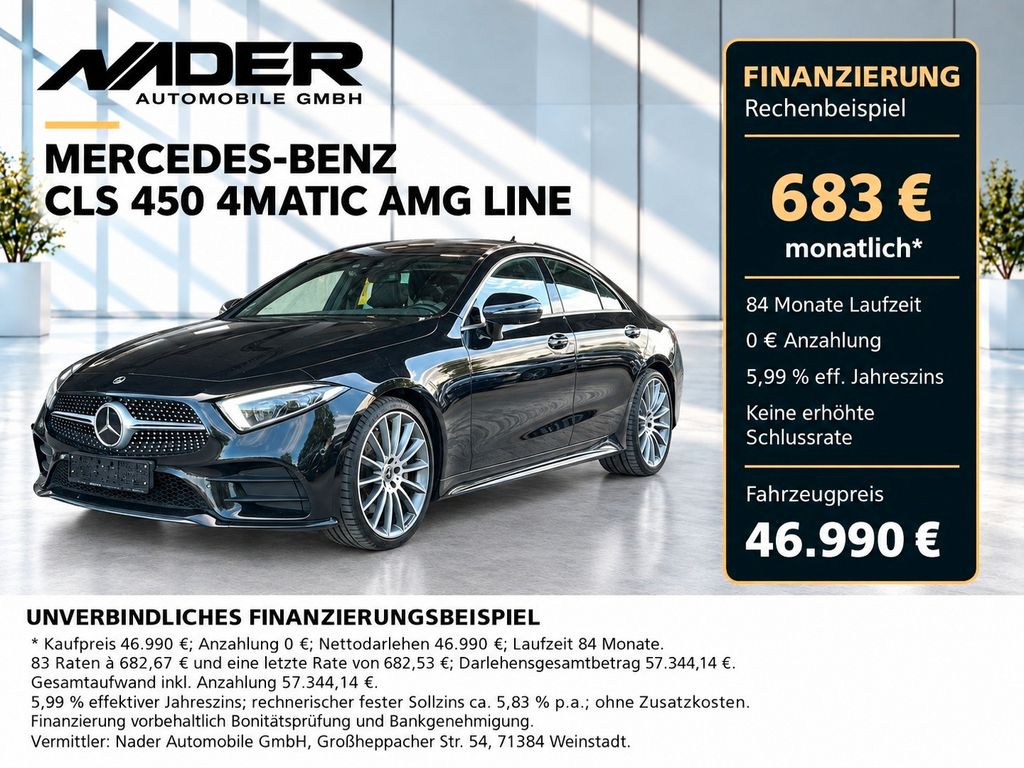 Bild des Angebotes Mercedes-Benz CLS 450 4Matic AMG Line | SD | Standheizung