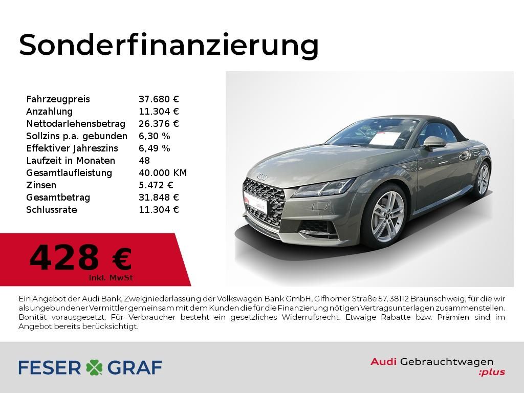 Bild des Angebotes Audi TT Roadster 45TFSI S tronic Navi,Leder,Sportsitz