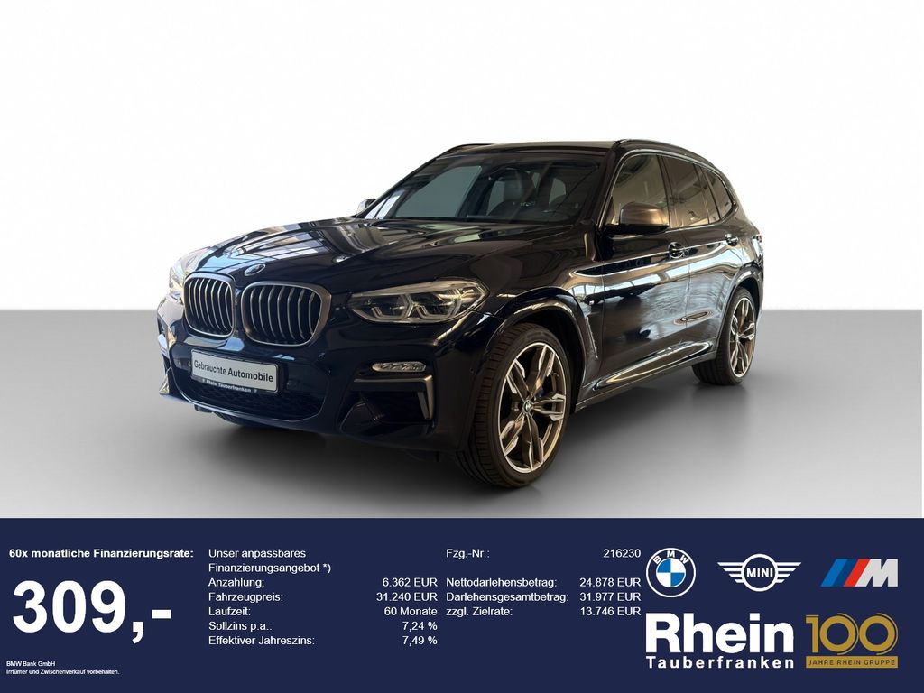 Bild des Angebotes BMW X3 M40d AHK/NAVI+/HiFi/AKUSTIK/MEMO/CAM/LED+/CD