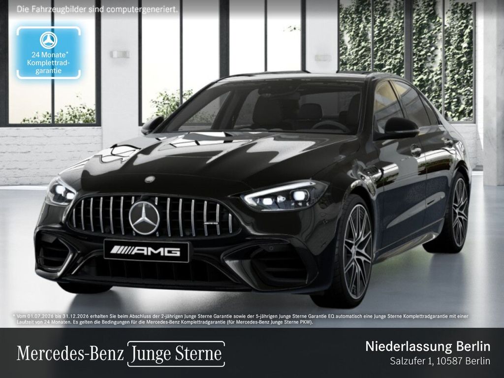 Mercedes-Benz C 63 S E Perf. Night/Pano/Burmester/DrivPack/Dig