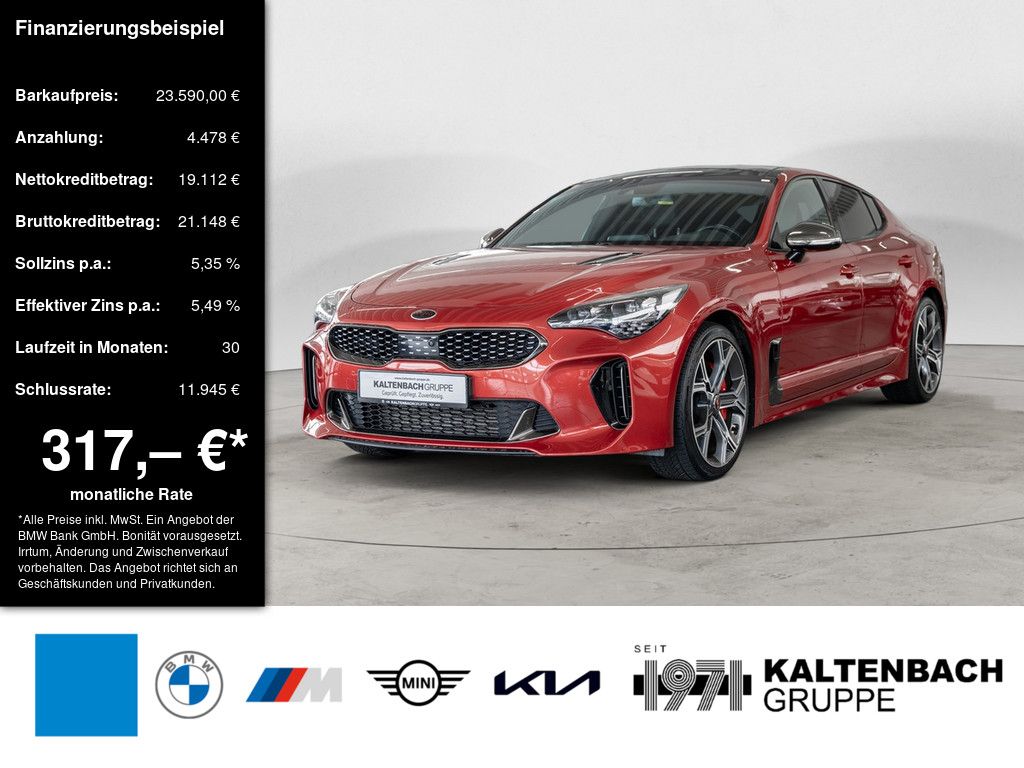 Kia Stinger 3.3 T-GDI GT AWD HUD 360° LED ACC NAVI