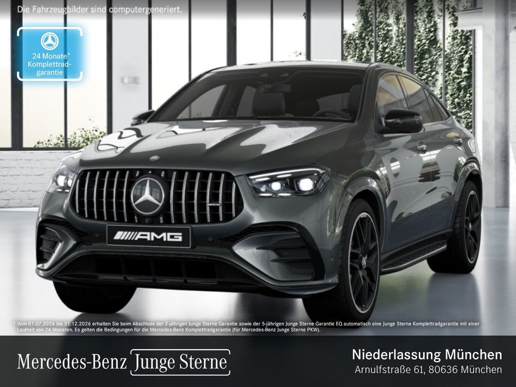 Bild des Angebotes Mercedes-Benz GLE 53 HYBRID Coupé 4M NIGHT+PANO+360+AHK+22"