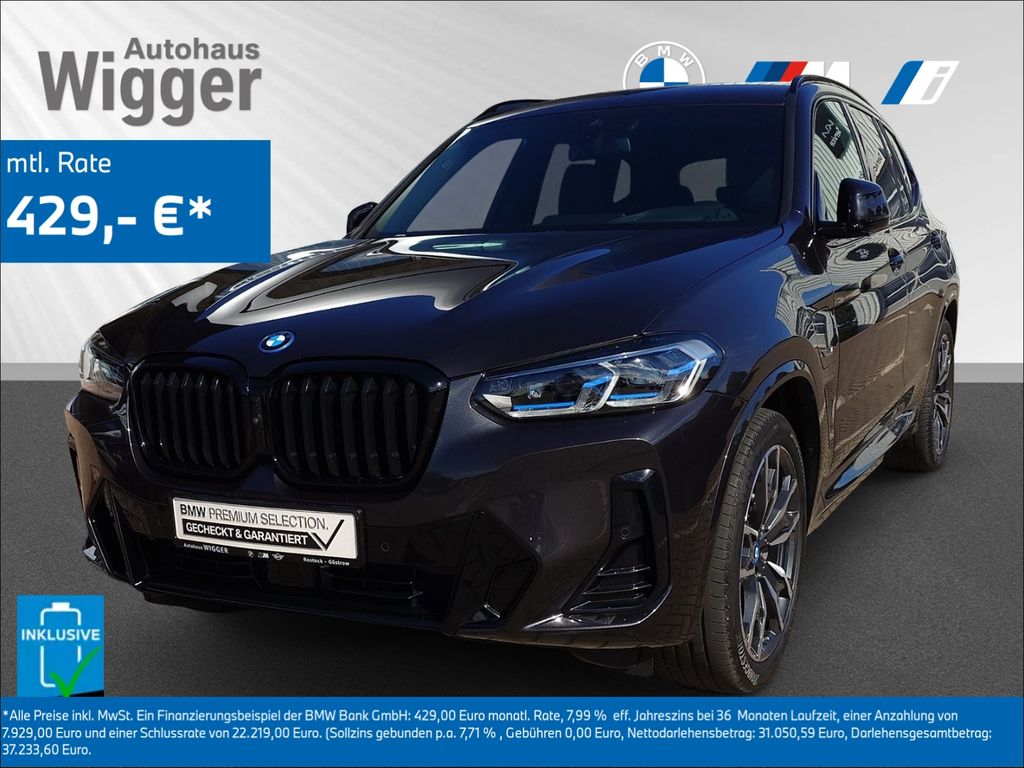 Bild des Angebotes BMW X3 xDrive30e PHEV M Sport/HUD/AHK/Laser/ACC/HiFi