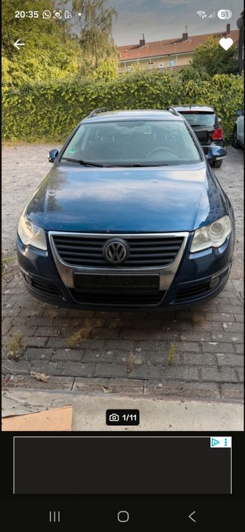 Bild des Angebotes Volkswagen Passat 2.0 TDI DPF Comfortline mit Tüv 2008