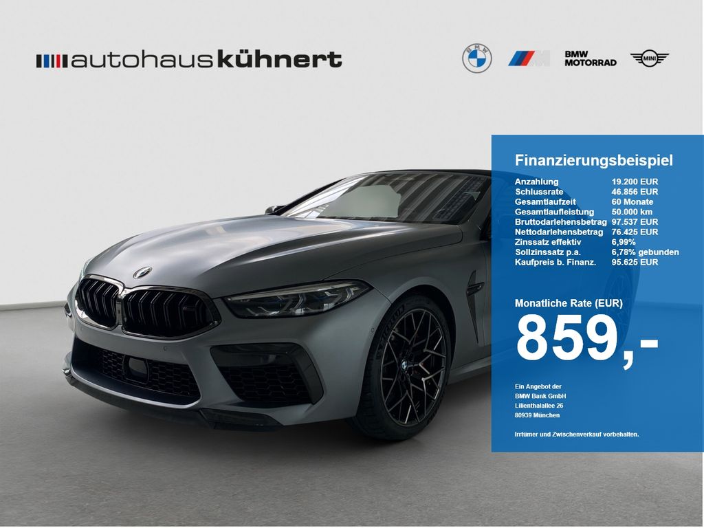 Bild des Angebotes BMW M8 Competition Cabrio xDrive B&W ///DriversPacka
