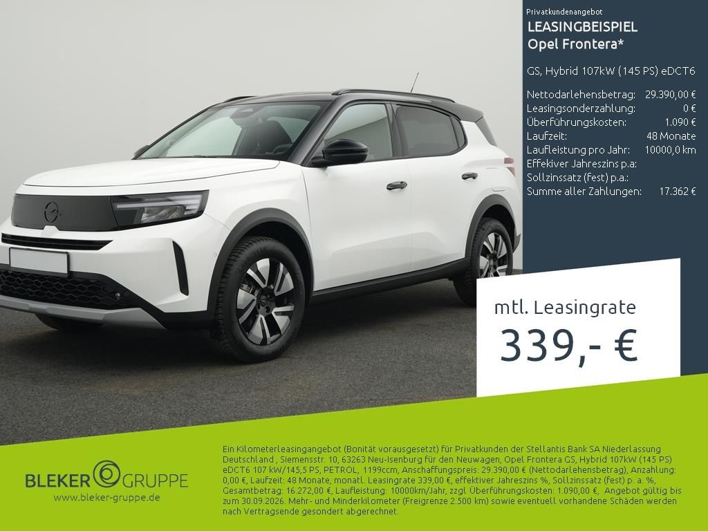 Bild des Angebotes Opel Frontera GS, Hybrid 107kW (145 PS) eDCT6