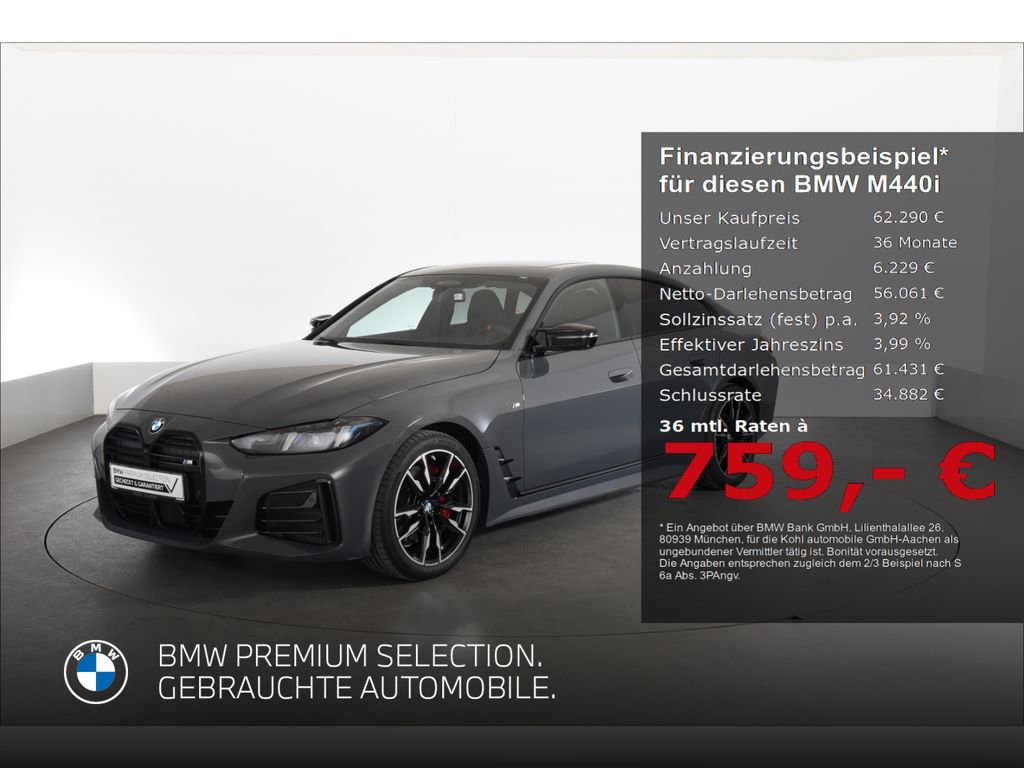 Bild des Angebotes BMW M440i xDrive Gran Coupe M Sport Pro Shadow Line