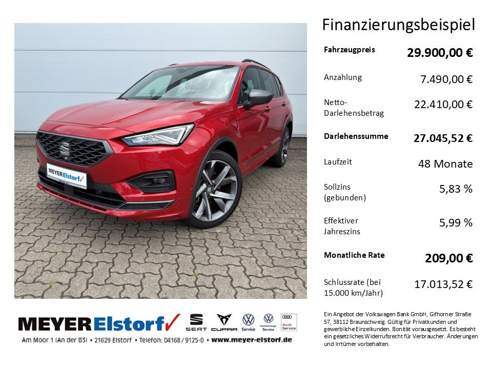 Bild des Angebotes Seat Tarraco 1.4 e-HYBRID FR DSG AHK Pano Navi