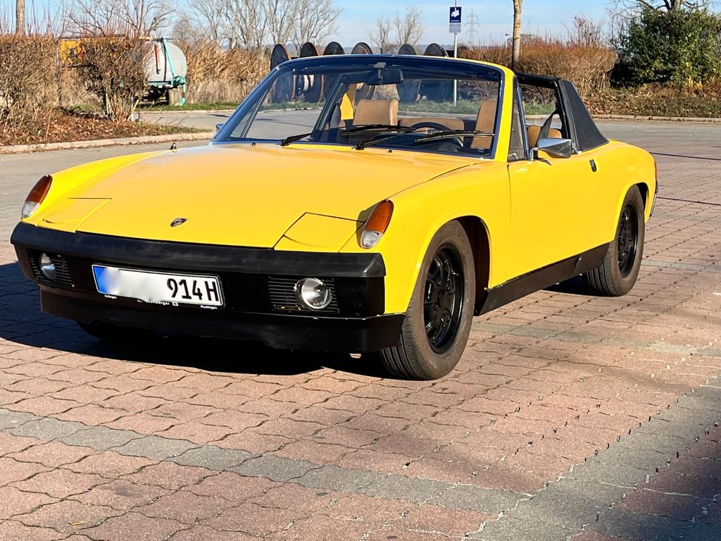 Bild des Angebotes Porsche 914-4 2.0 Targa Sonnengelb rostfrei aus 1974