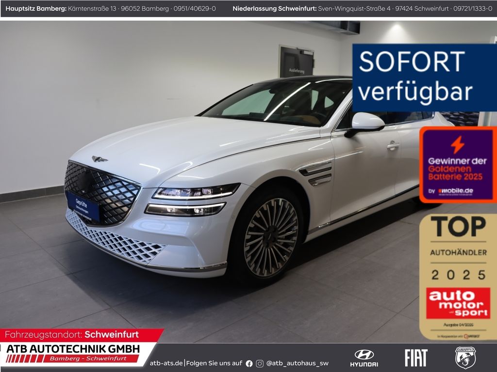 Bild des Angebotes Genesis G80 Electrified 4WD Luxury 87,2kWh 98,1% SOH Sol