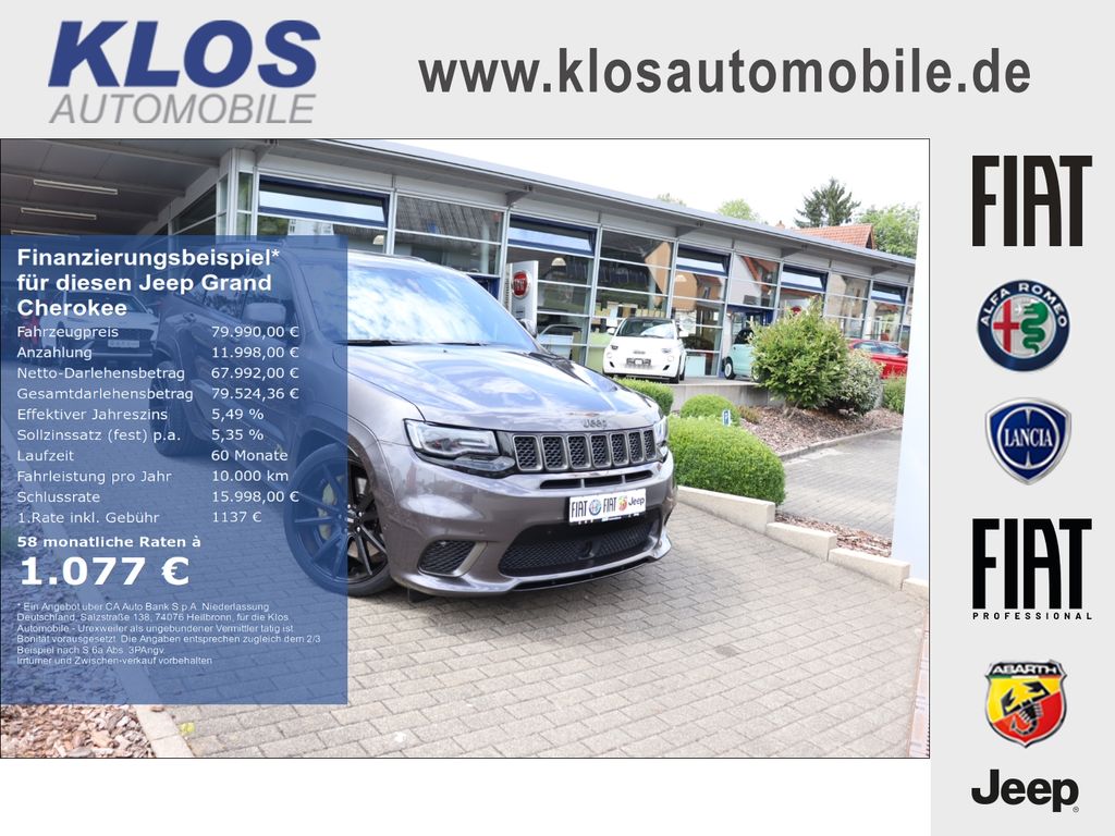 Bild des Angebotes Jeep Grand Cherokee 6.2 V8 710PS TRACKHAWK 22 ZOLL SP