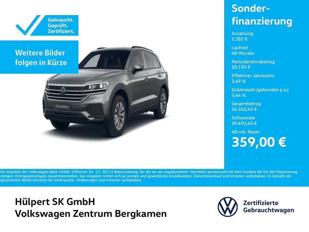 Volkswagen Touareg V6 STANDHZ LUFTFEDERUNG AHK CAM ACC NAVI