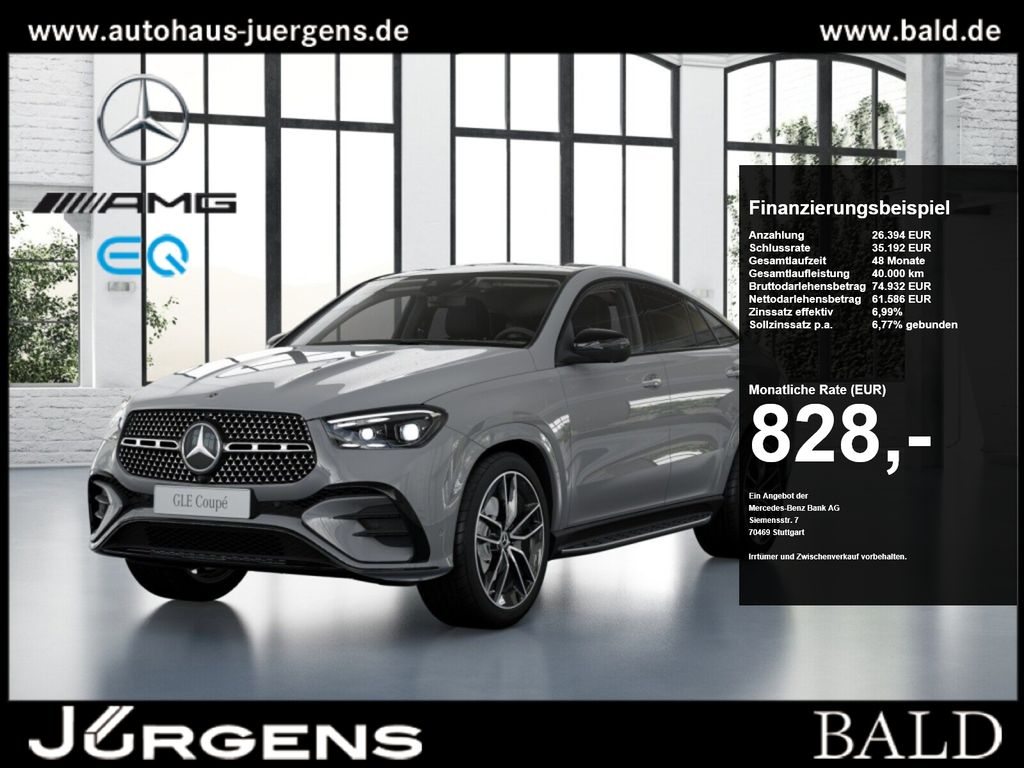 Bild des Angebotes Mercedes-Benz GLE 300 d 4M Cp AMG-Sport/Pano/Sitzklima/AHK/MLB