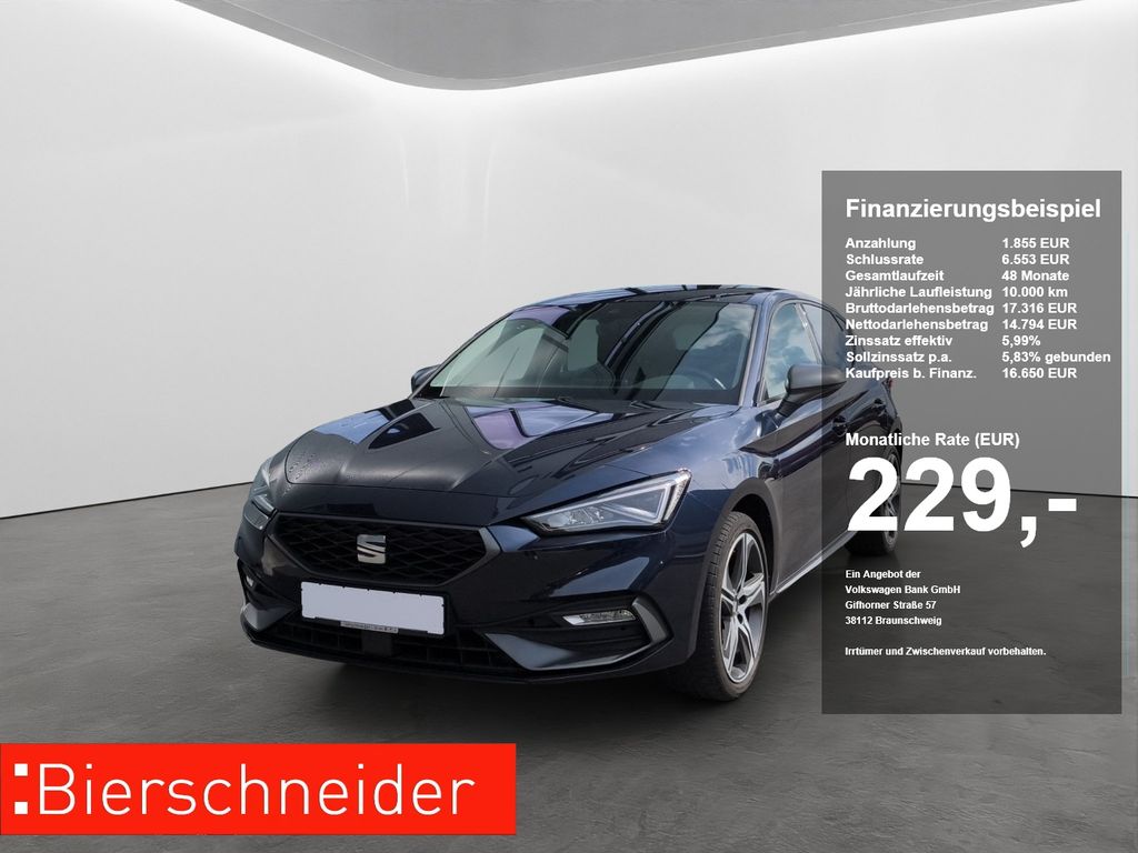 Bild des Angebotes Seat Leon 1.5 TGI FR LED NAVI KAMERA PDC SHZ 5-J-GAR.