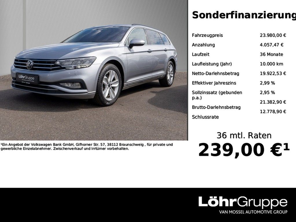 Bild des Angebotes Volkswagen Passat Variant 2.0 TDI DSG Business AHK, Navi