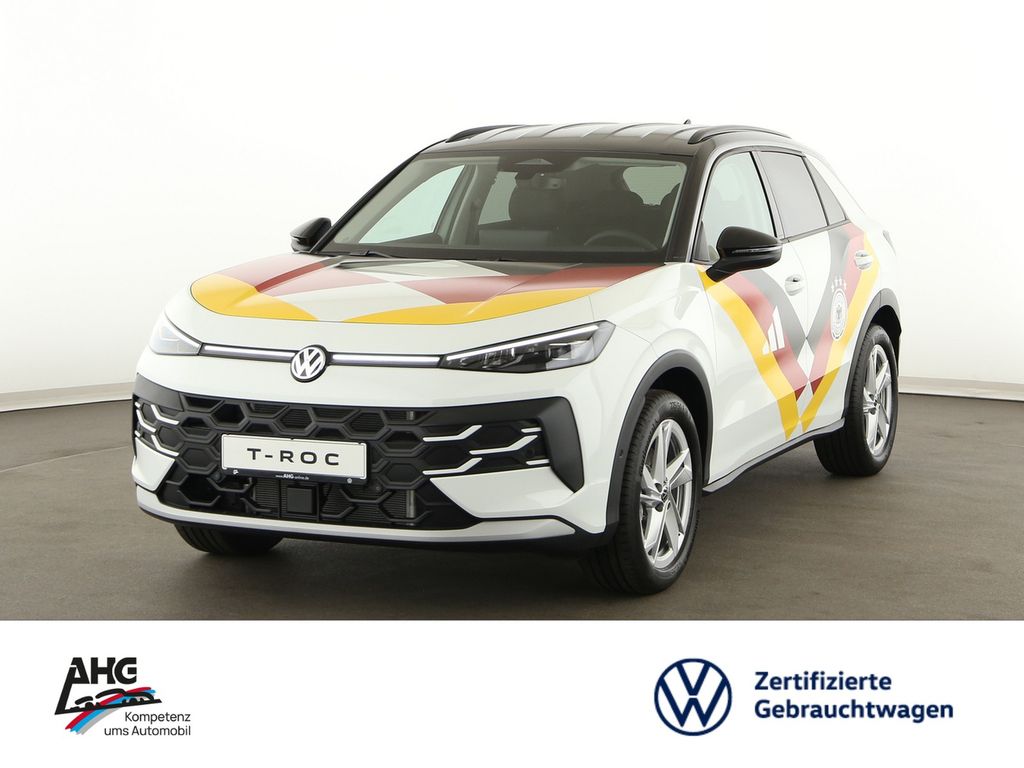 Bild des Angebotes Volkswagen T-Roc 1.5eTSI DSG Life DFB/WM Edition  LED ACC K