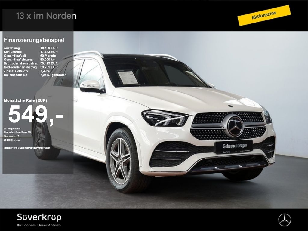 Bild des Angebotes Mercedes-Benz GLE 450 4M AMG BURM WIDE MEMO MULTI 360 AHK PANO