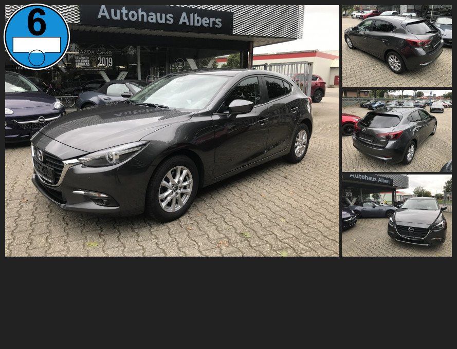 Bild des Angebotes Mazda 3 SKYACTIV-G120 Exclusive, LED, NAVI, Head-up, R