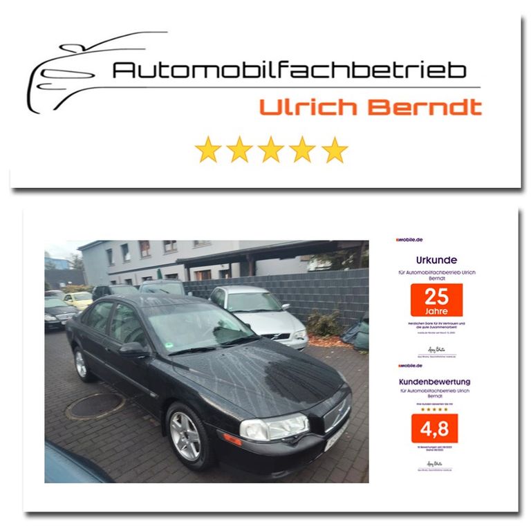 Volvo S80 2.4 - Scheckheft Volvo - TÜV+Inspktion neu