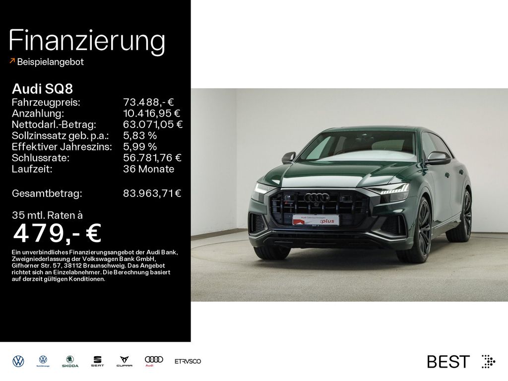 Bild des Angebotes Audi SQ8 competition Carbon, Pano, HUD, Night, Assist