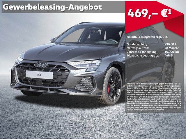 Bild des Angebotes Audi A3 Sportback TFSIe 2X S-LINE 0,5% LED BUSINESS F