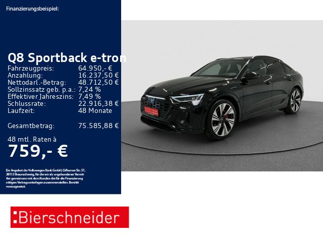 Audi Q8 Sportback e-tron 55 S-Line AHK PANO MATRIX Hu