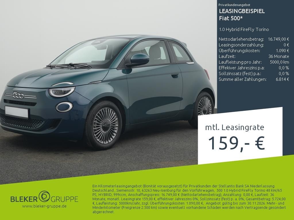 Bild des Angebotes Fiat 500 1.0 Hybrid FireFly Torino