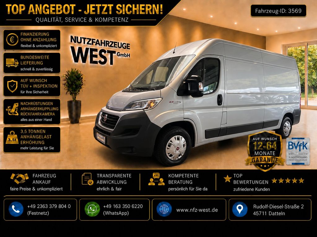 Bild des Angebotes Fiat Ducato 2,3 HDI L3-H2*Maxi Hoch+Lang*1HD*Garantie