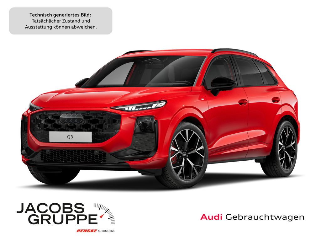 Bild des Angebotes Audi Q3 TFSI 2xS line/Black/Tech plus/HuD/LED+/AHK/20