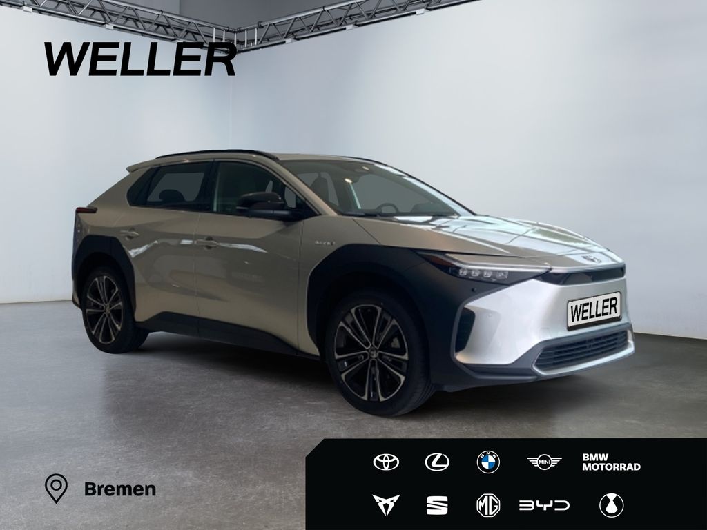 Bild des Angebotes Toyota bz4X BEV 150kWh ECV 4x2 5-tuerig TEAMPLAYER Grun