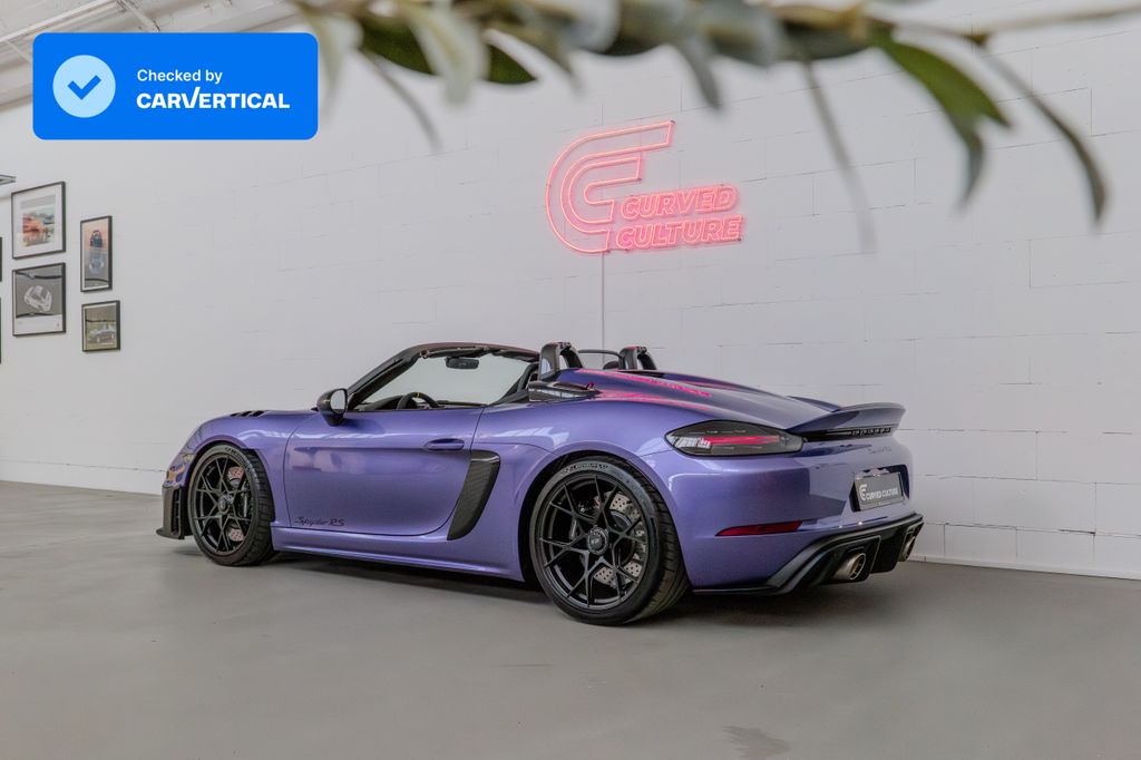 Bild des Angebotes Porsche Boxster 718 Spyder RS I PTS I WEISSACH I LIFT
