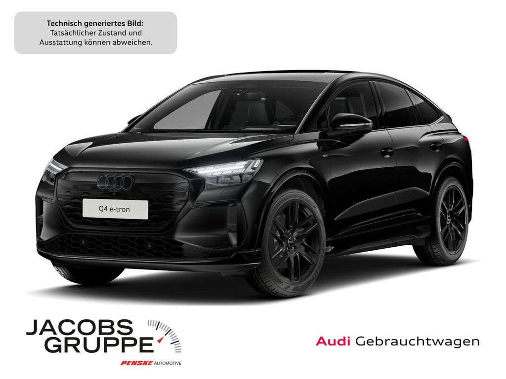 Bild des Angebotes Audi Q4 e-tron Sportback qu.2xS line/All Black/Matrix