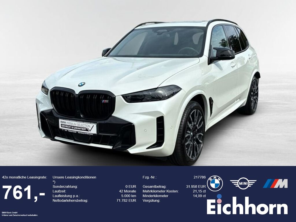 Bild des Angebotes BMW X5 M60i xDrive M Sport Pro AHK.PGSD.STANDHEIZUNG
