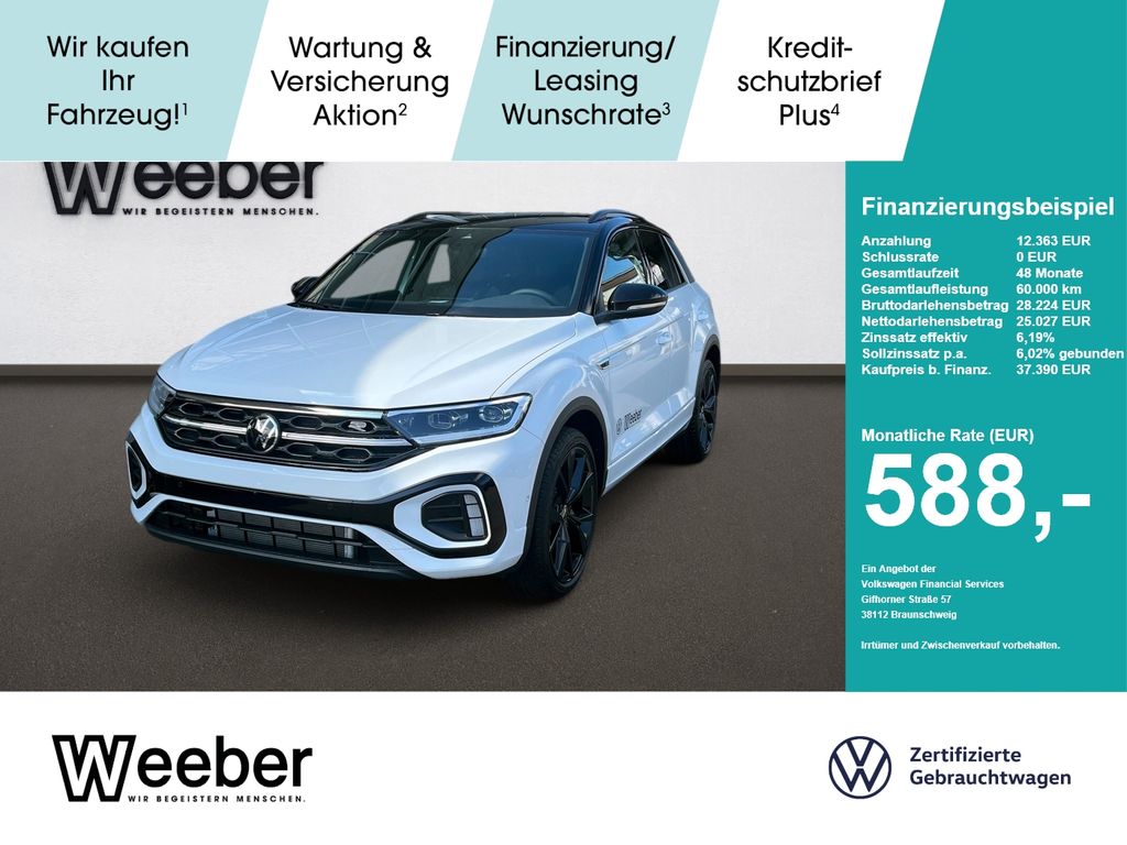 Bild des Angebotes Volkswagen T-Roc 1.5l TSI DSG R-Line *AHK*ACC*BLACKSTYLE*MA