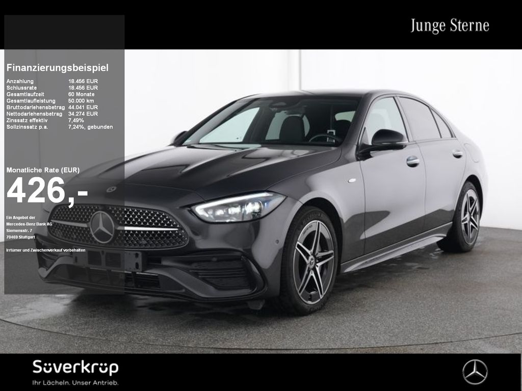 Bild des Angebotes Mercedes-Benz C 300 de , AMG BURM NIGHT MEMO 360 AHK DISTR PDC