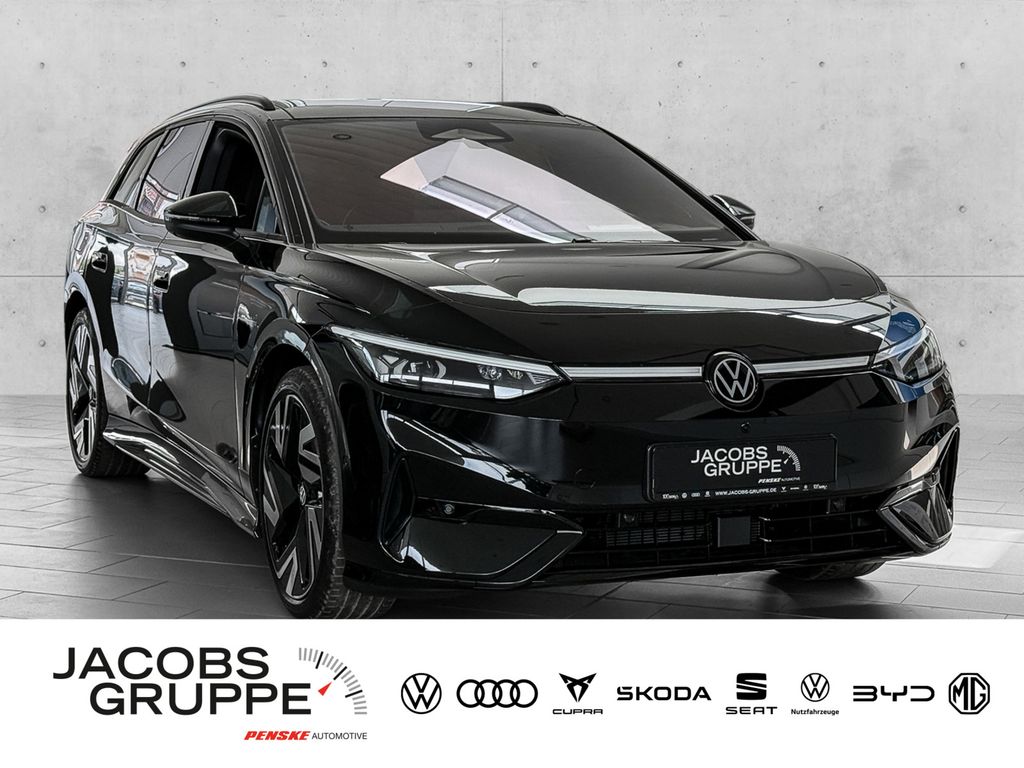 Bild des Angebotes Volkswagen ID.7 Tourer Pro S Black/AHK/Pano/WäPu/21"/Exteri