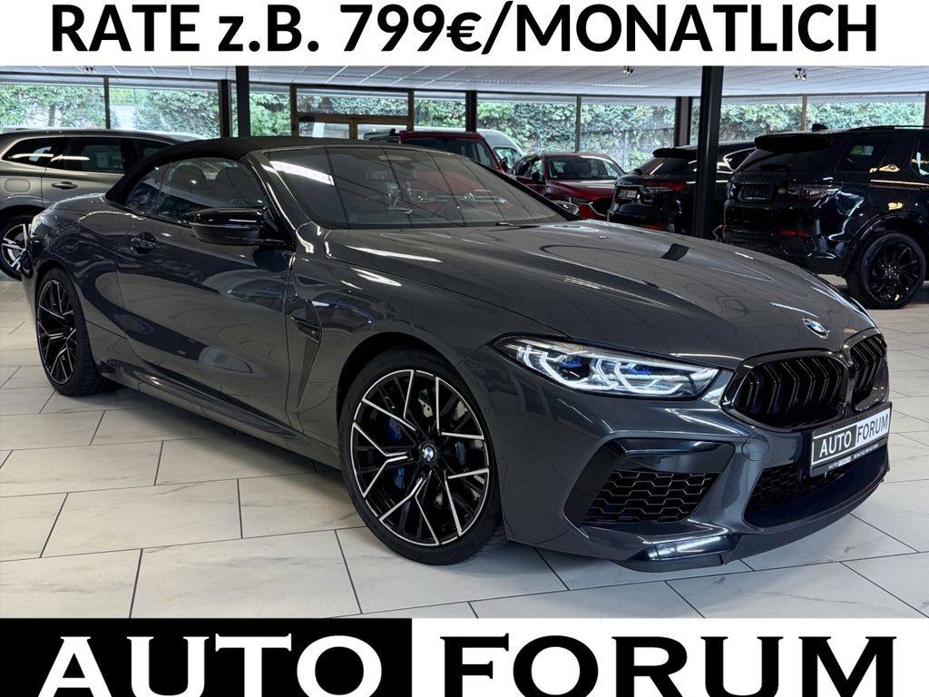 Bild des Angebotes BMW M8 COMPETITION CABRIO CARBON LASER B&W 360CAM