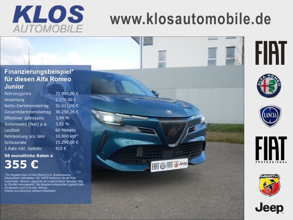 Bild des Angebotes Alfa Romeo Junior IBRIDA Q4 TI 1.2 VGT 145PS DCT6 TECHNOLOG