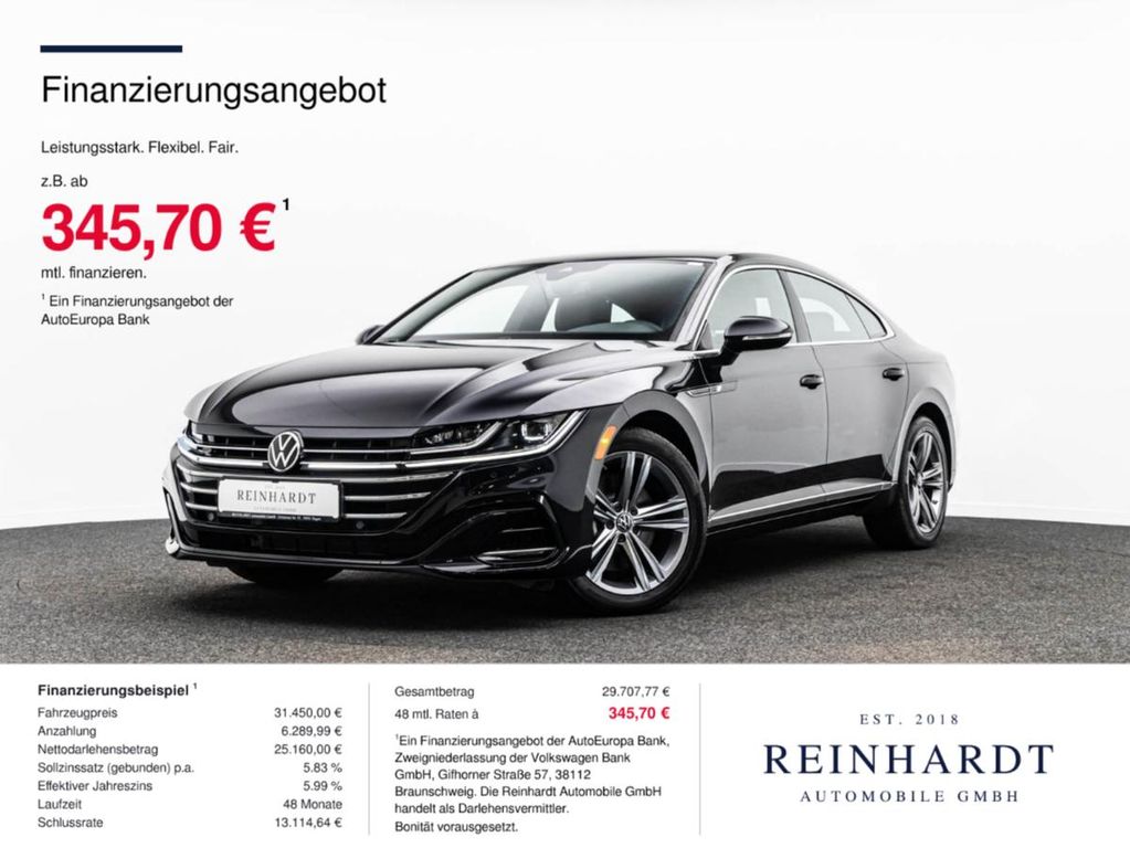 Volkswagen ARTEON LIMOUSINE 2.0TSi R LINE IQ-L/ACC/KAMERA
